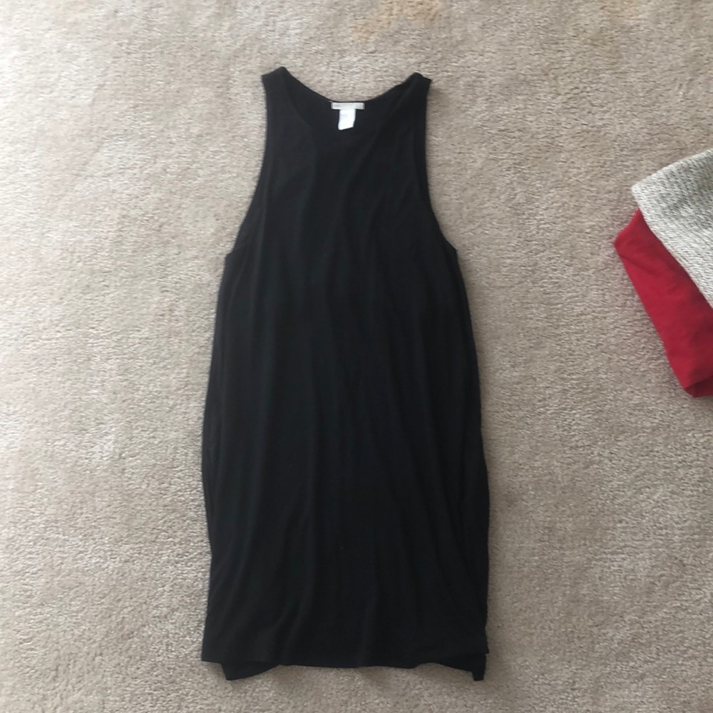 Black swing dress